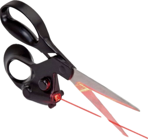 Laser Guided Scissors