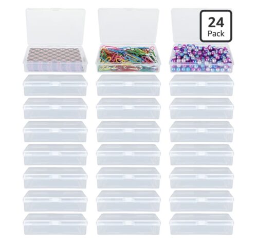 plastic clear card case