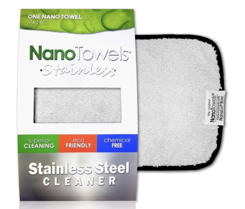 stainless steel cleaning cloth