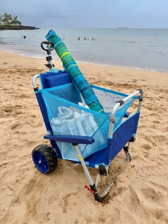 beach chair wagon