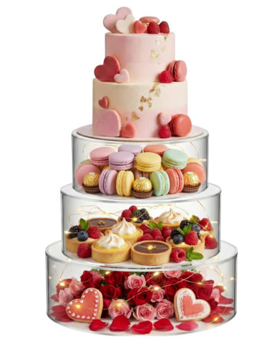 cake stand glow up