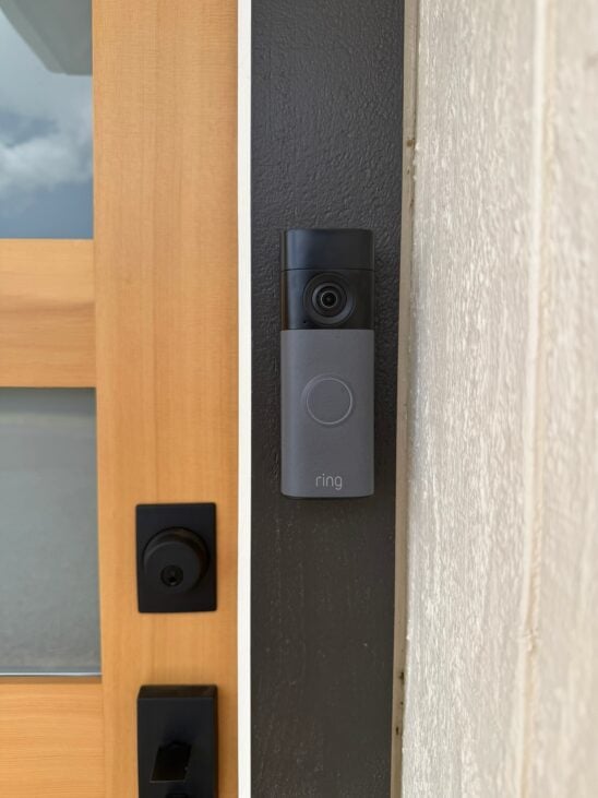 ring battery doorbell and outdoor camera