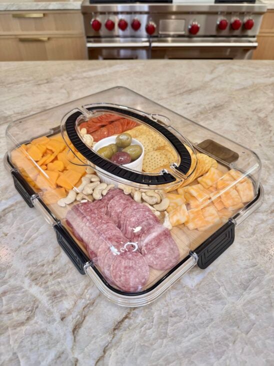 chilled charcuterie board