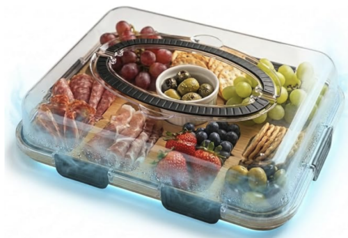 chilled charcuterie board
