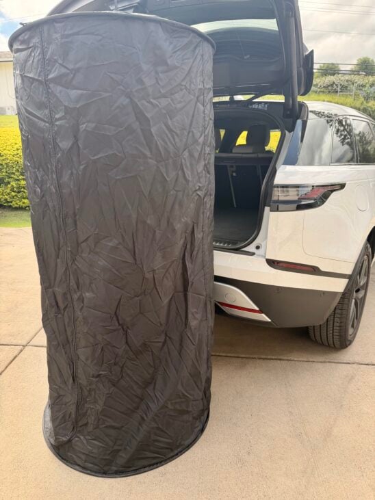 portable privacy tent