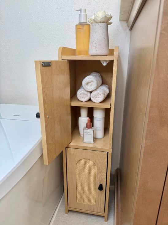 bathroom storage