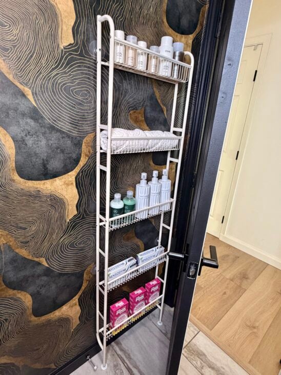 behind the door storage