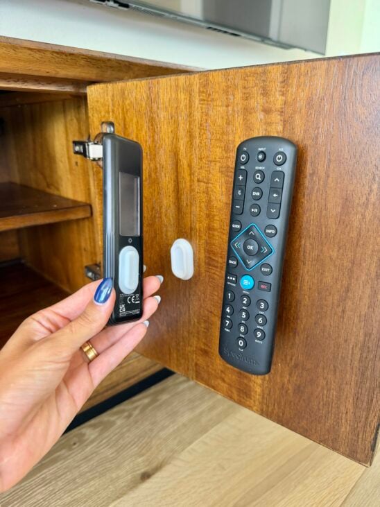 magnetic remote holder
