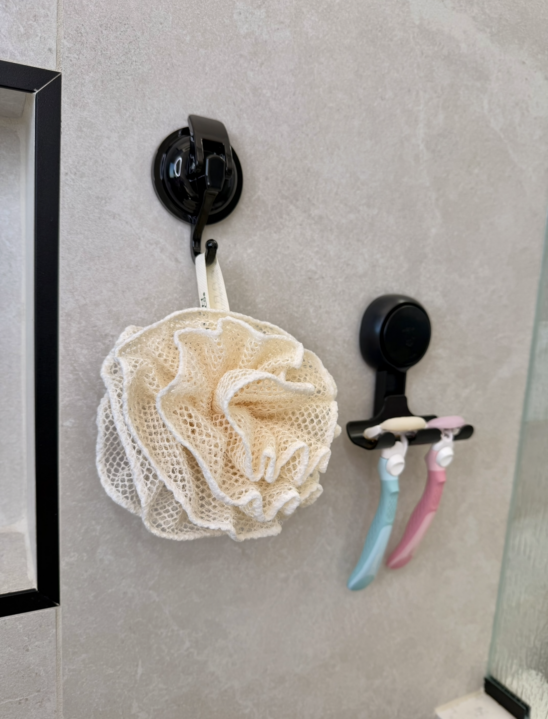 no drilling bathroom suction hooks